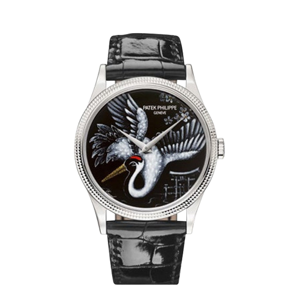 Patek Philippe Calatrava 5177 Red-Crowned Cranes