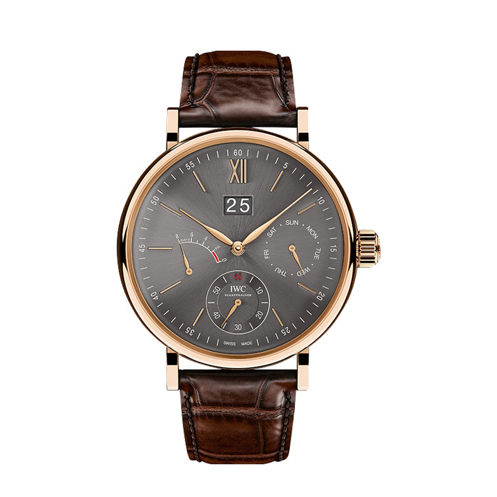 IWC Portofino Hand-Wound Day & Date Red Gold