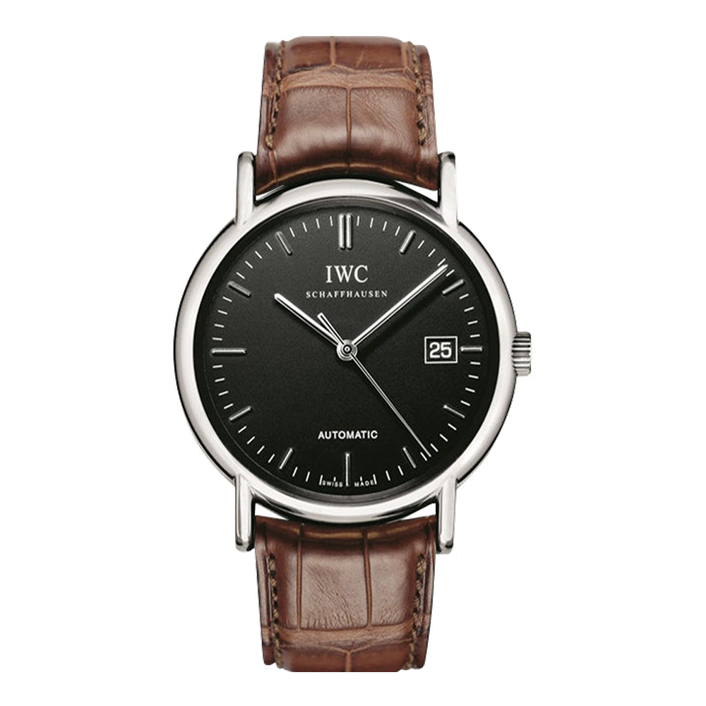 IWC Portofino Automatic / Stainless Steel / Black / Strap