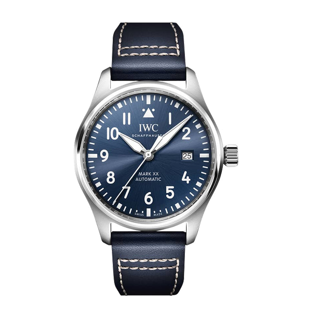 IWC Pilot's Watch Mark XX Stainless Steel / Blue