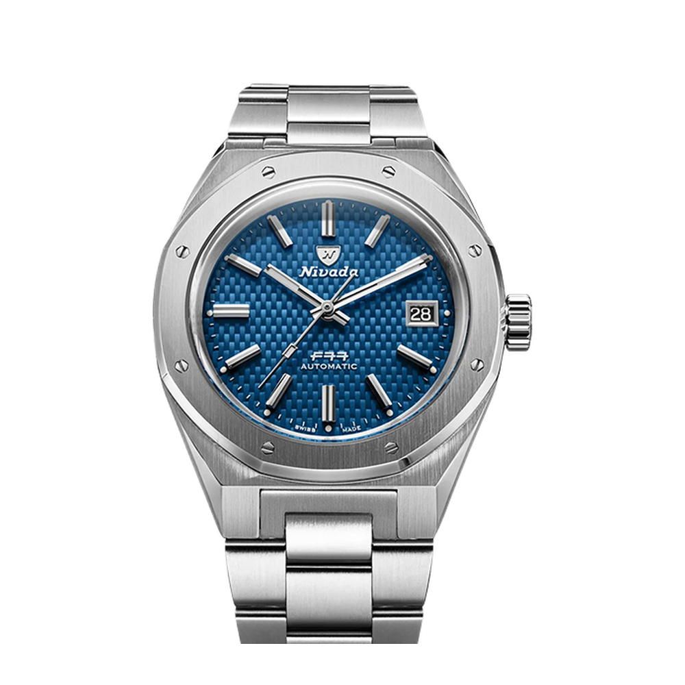 Nivada Grenchen F77 Sst Blue Mk2 - 41Mm
