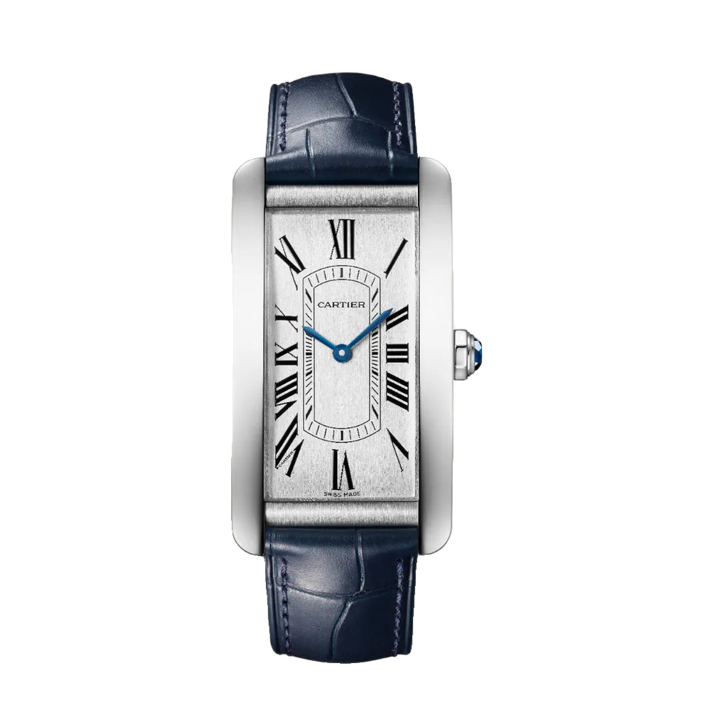 Cartier Tank Americaine Large White Dial Straps