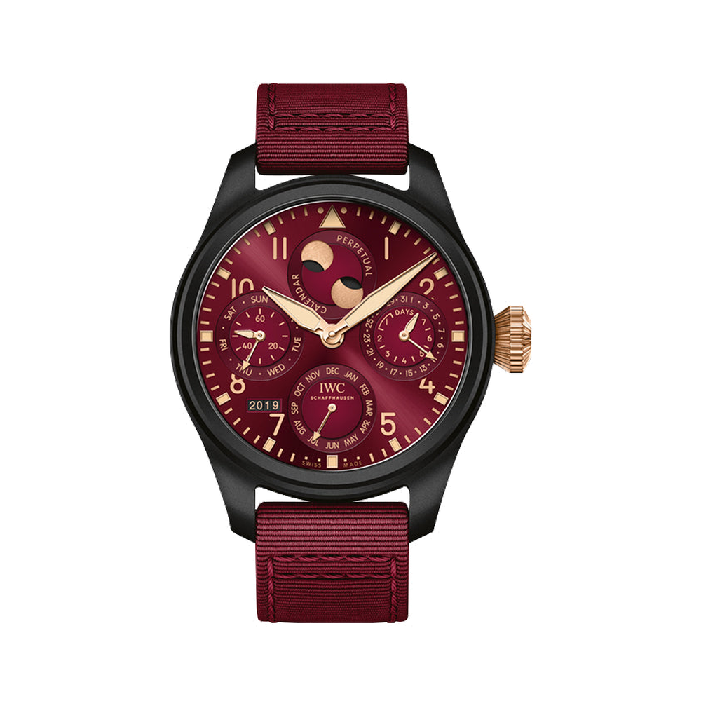 IWC Big Pilot's Watch Perpetual Calendar Top Gun Lewis Hamilton