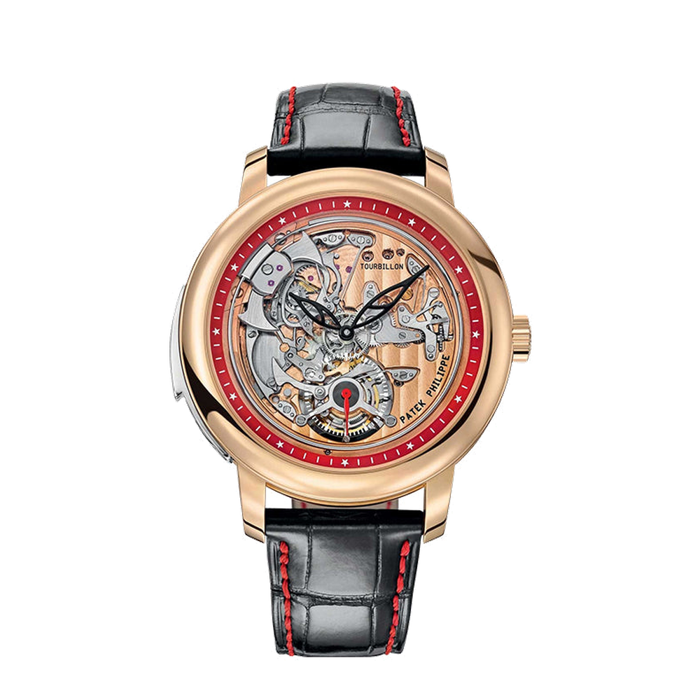 Patek Philippe Tourbillon Minute Repeater 5303R Rose Gold / Skeleton / Singapore 2019