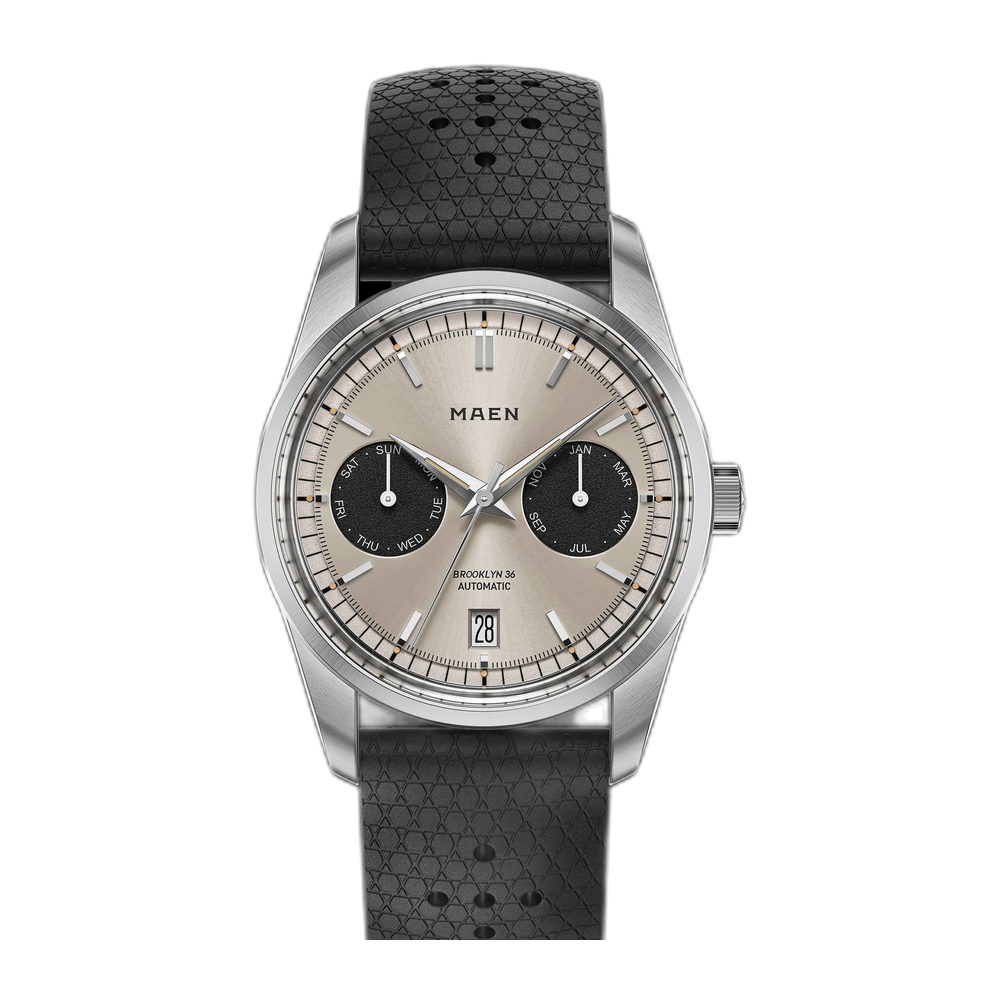 Maen Brooklyn 36 - M5.1.2 Grey Dial Straps
