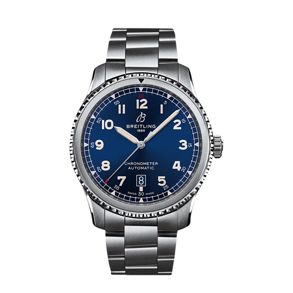 Breitling Automatic 41 Stainless Steel / Blue / Bracelet