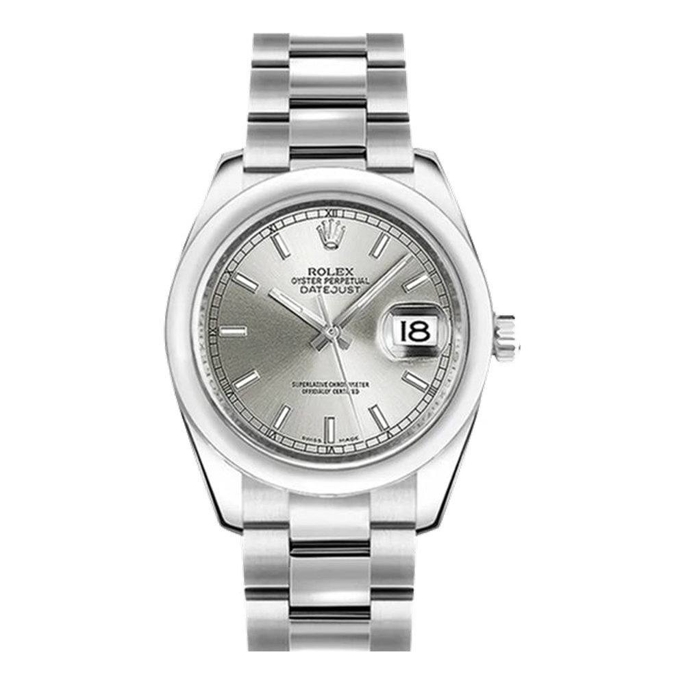 Rolex Datejust 31 Stainless Steel Domed / Oyster / Silver