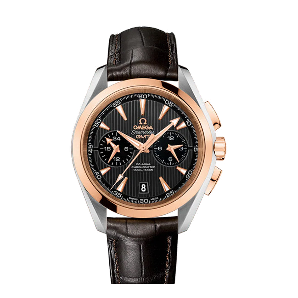 Omega Seamaster Aqua Terra 150M Black Dial Straps