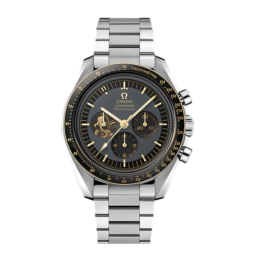 Omega Speedmaster Professional Moonwatch Apollo 11 50 Anniversary Grey Dial Straps