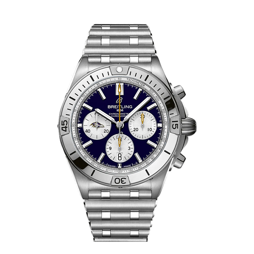 Breitling B01 42 NFL Baltimore Ravens Edition