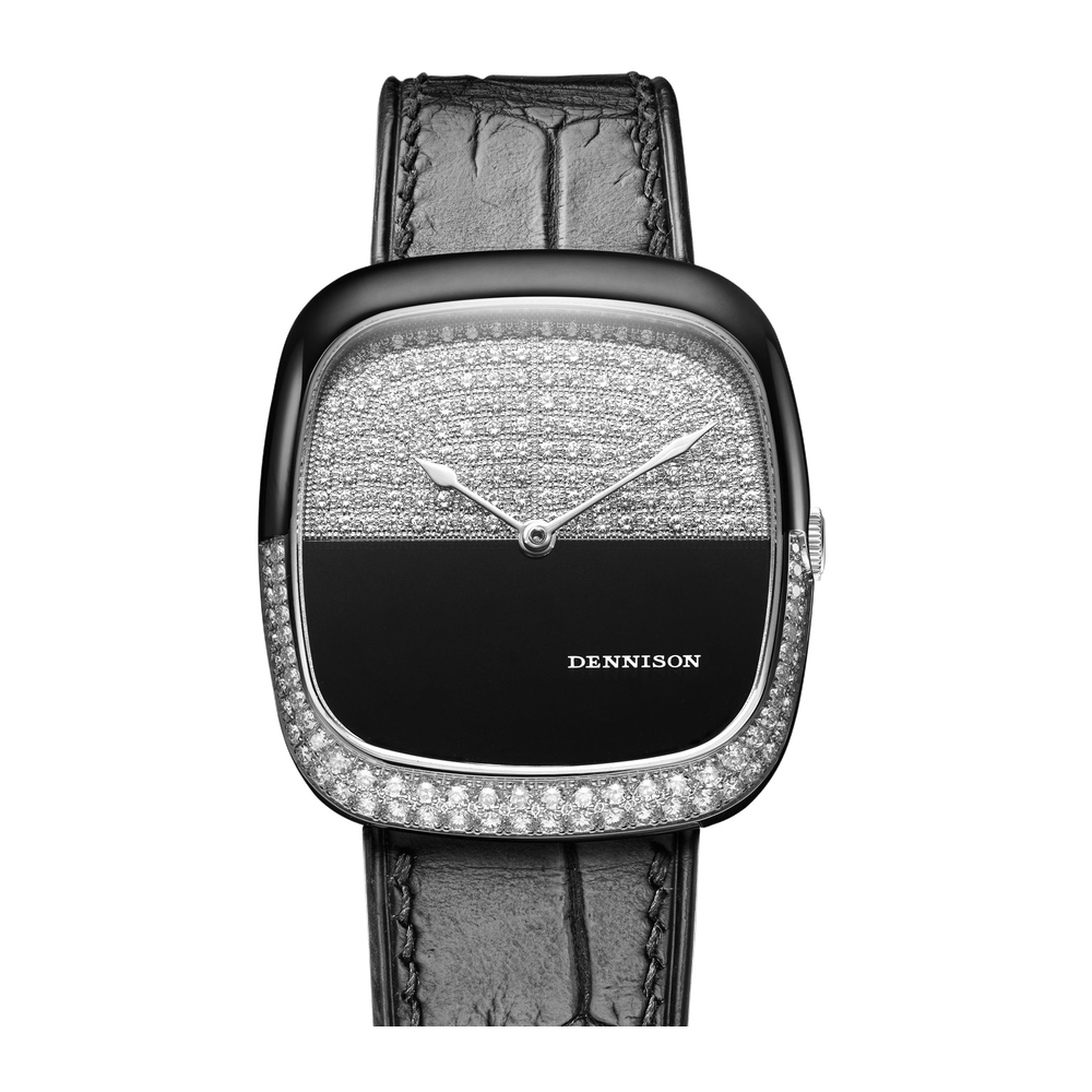Dennison ALD Checker Balance Black Dial Straps