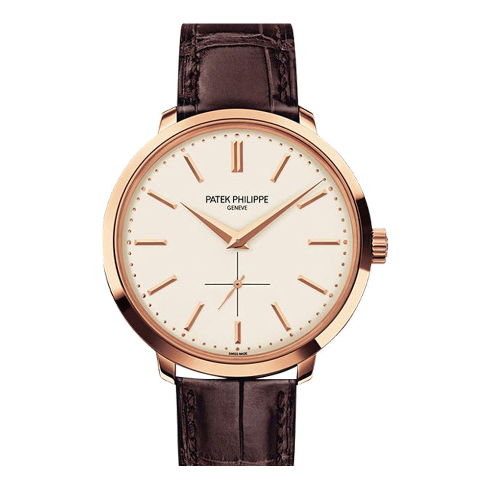 Patek Philippe Calatrava 5123 Natural / Cream Dial Straps
