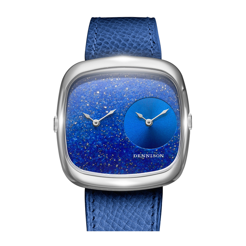 Dennison Lapis & Blue Sunray In Steel Blue/Navy Dial Straps