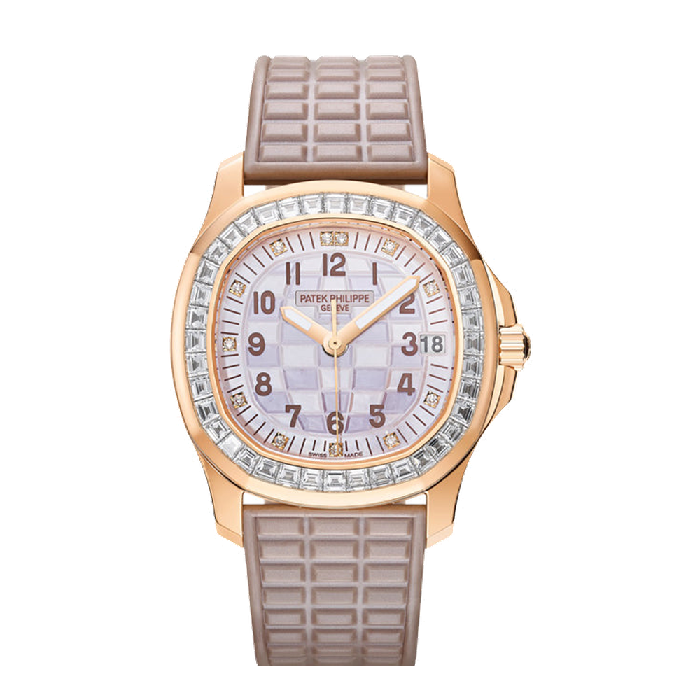Patek Philippe Aquanaut Luce Haute Joaillerie White Dial Straps