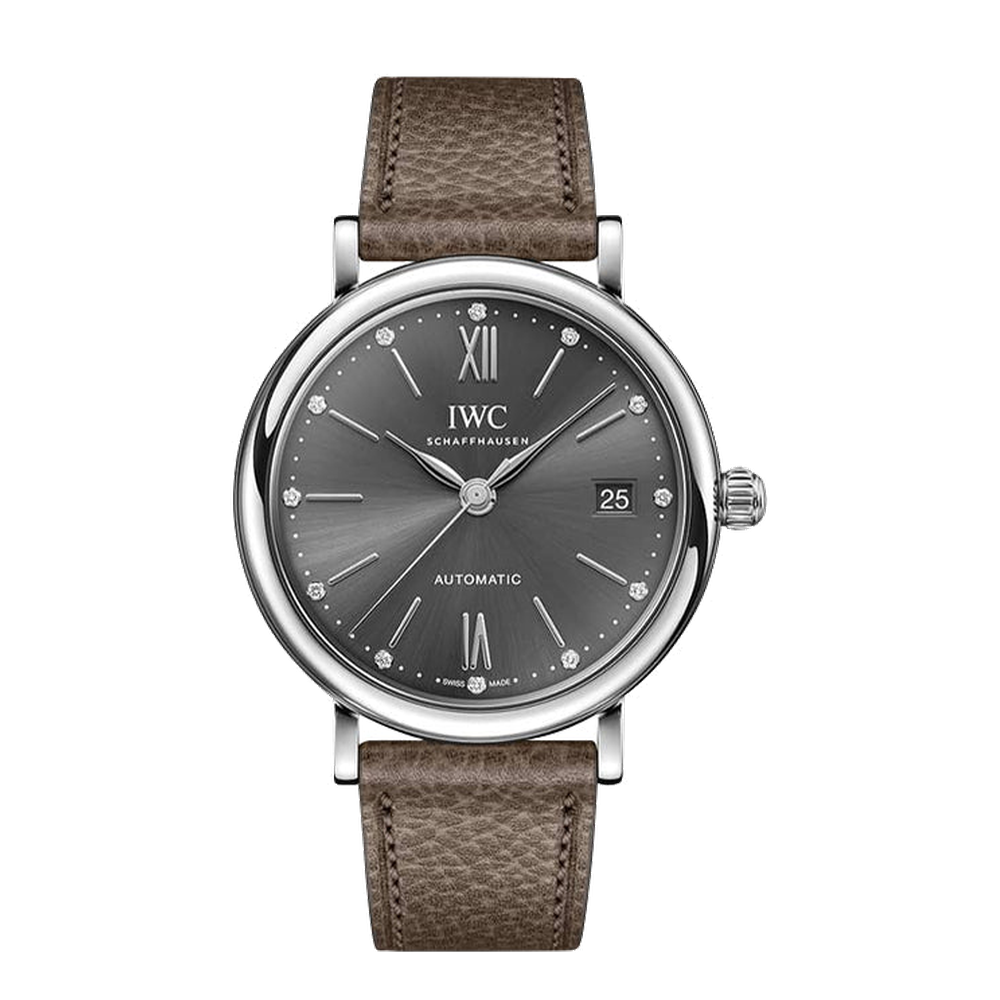 IWC Portofino Automatic 37 Stainless Steel / Grey