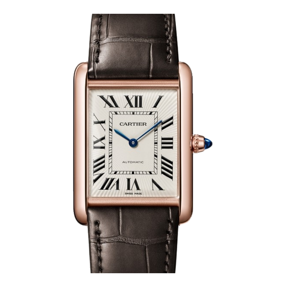 Cartier Tank Louis Cartier Large Automatic White Dial Straps