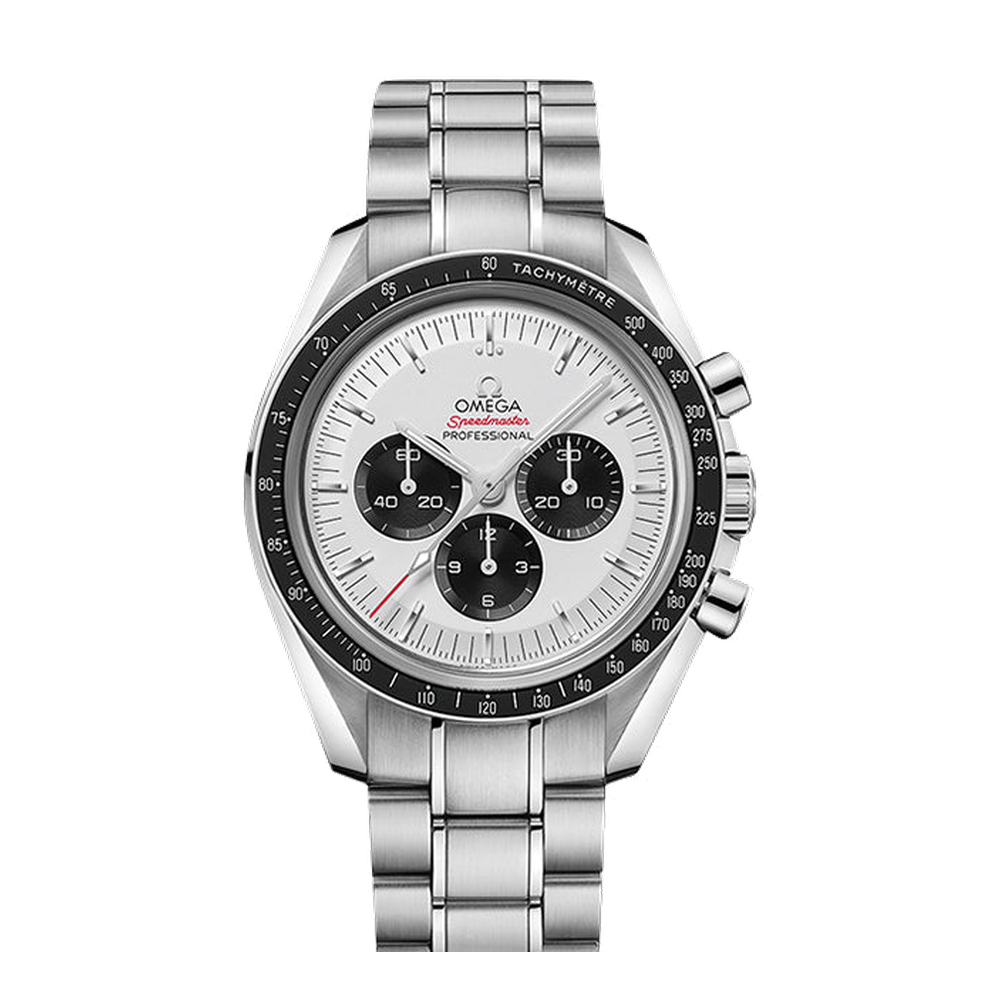 Omega Speedmaster Professional Moonwatch Stainless Steel / Panda / Tokyo Olympics / Set