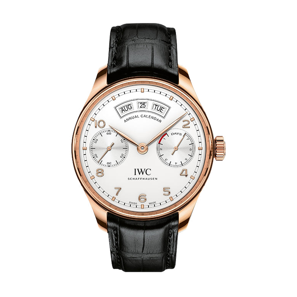 IWC Portugieser Annual Calendar Red Gold / Silver