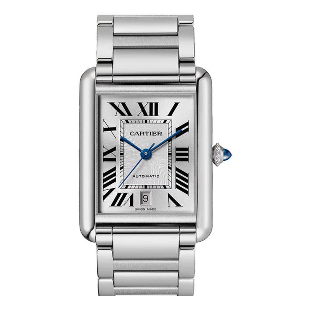 Cartier Tank Must XL White Dial Straps