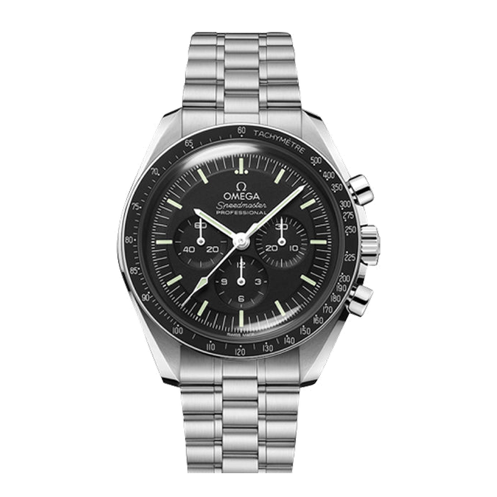 Omega Speedmaster Professional Moonwatch Apollo XI 25th White Gold Bracelet