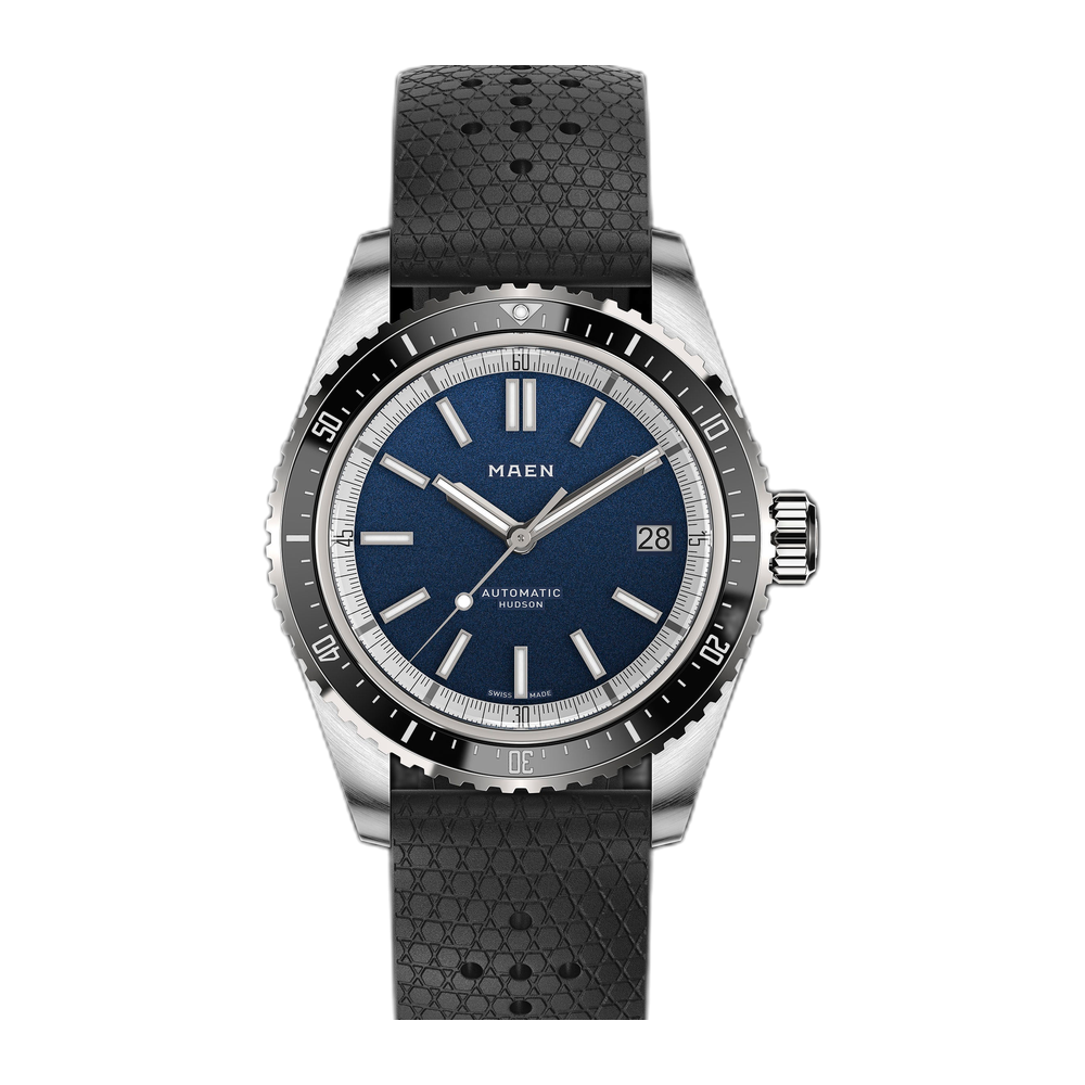 Maen Hudson 38 MK5 - M1.1.6 Blue/Navy Dial Straps