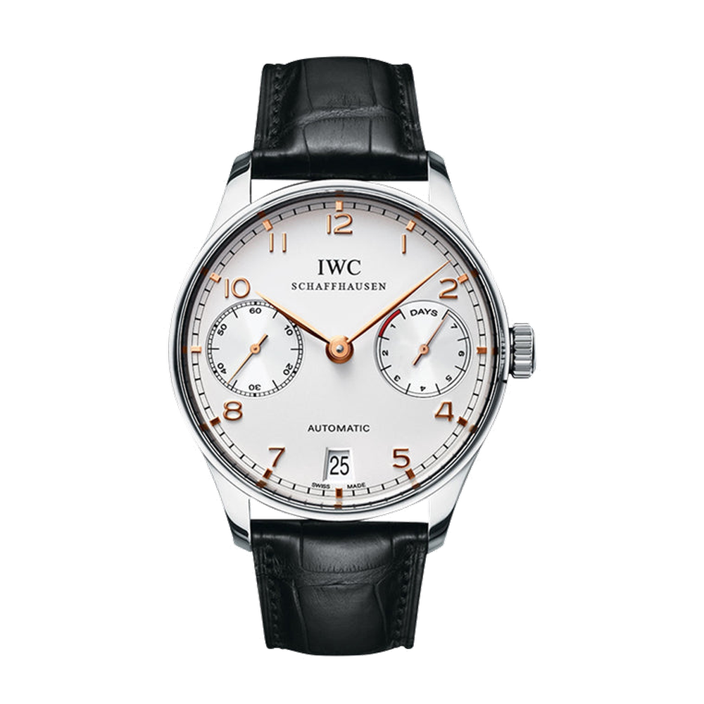 IWC Portuguese Automatic Stainless Steel / Silver
