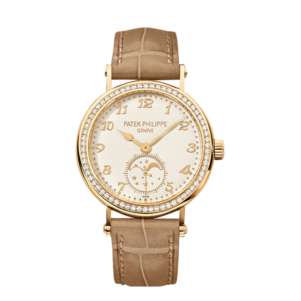Patek Philippe Moonphase 7121 Yellow Gold / Cream