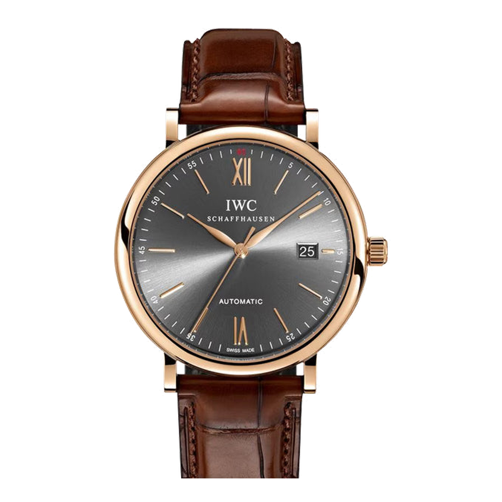 IWC Portofino Automatic Grey Dial Straps