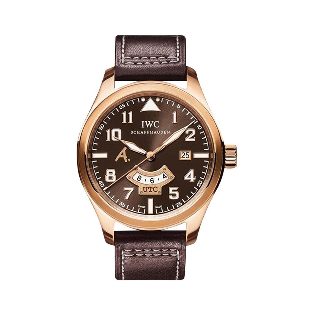 IWC Pilot's Watch UTC Antoine De Saint Exupery Rose Gold