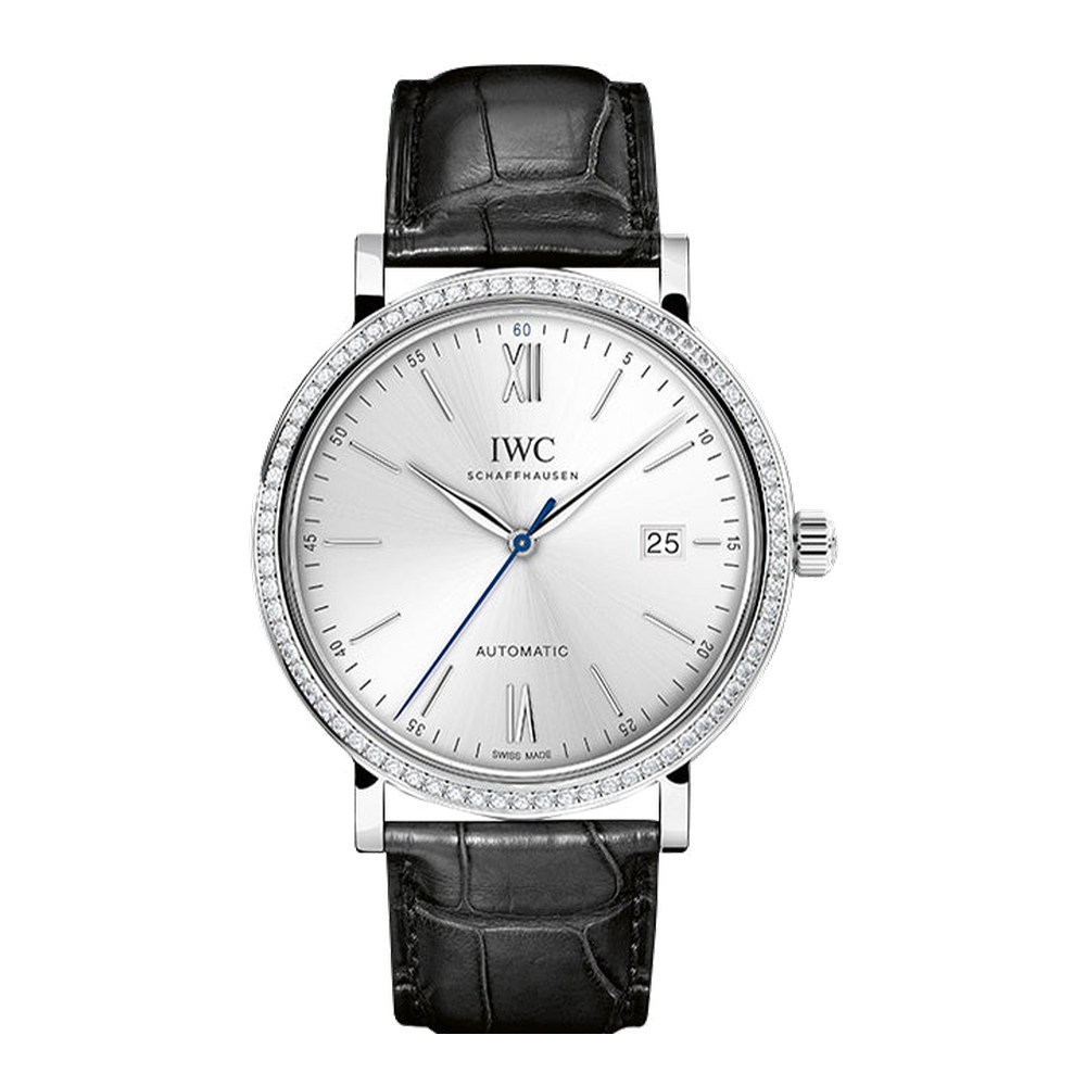 IWC Portofino Automatic White Gold / Silver / Diamond