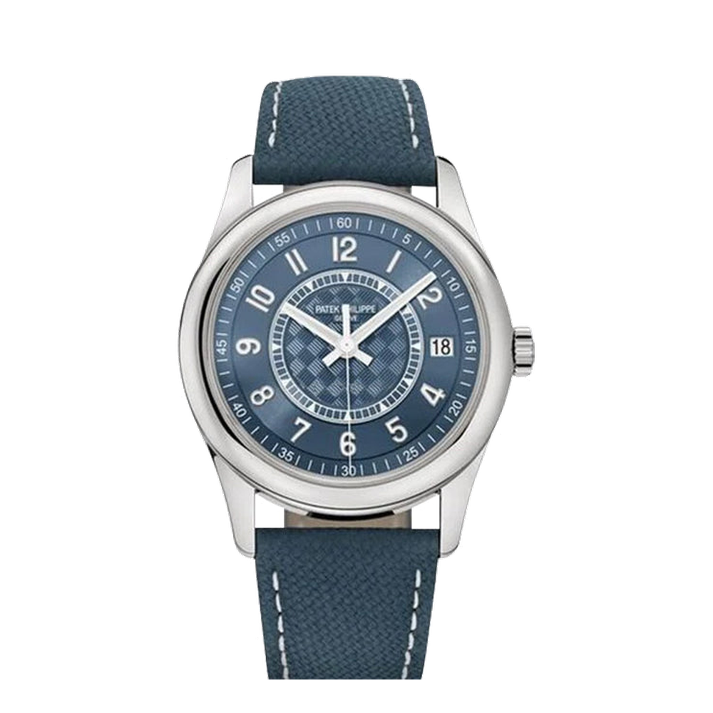 Patek Philippe Calatrava Stainless Steel/Blue