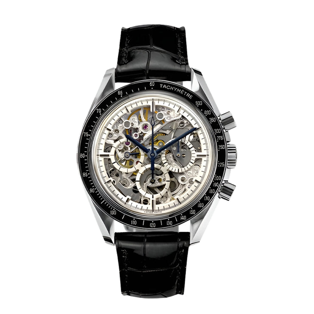 Omega Speedmaster Moonwatch Professional Apollo 11 25th Anniversary Skeletonised/Openwork Dial Straps