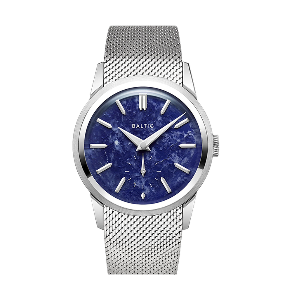Baltic Prismic Stone Dumortierite Blue/Navy Dial Straps