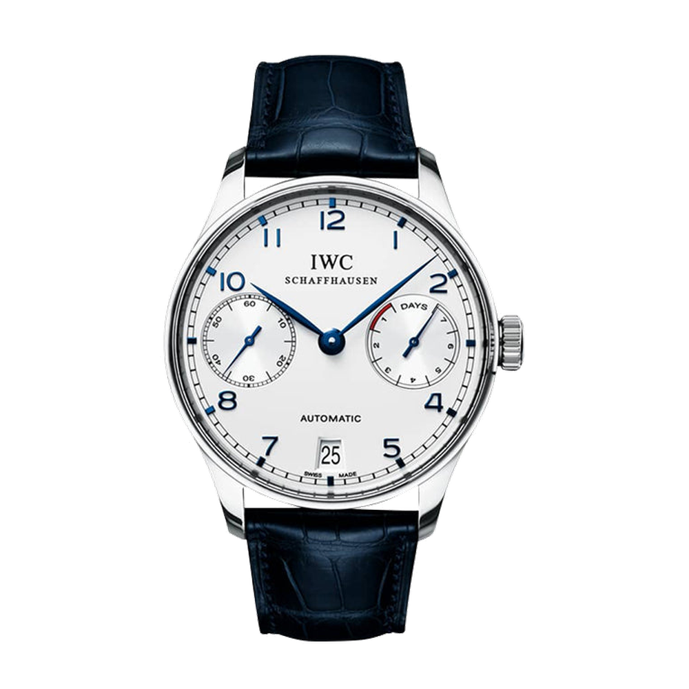 IWC Portuguese Automatic Stainless Steel / Silver