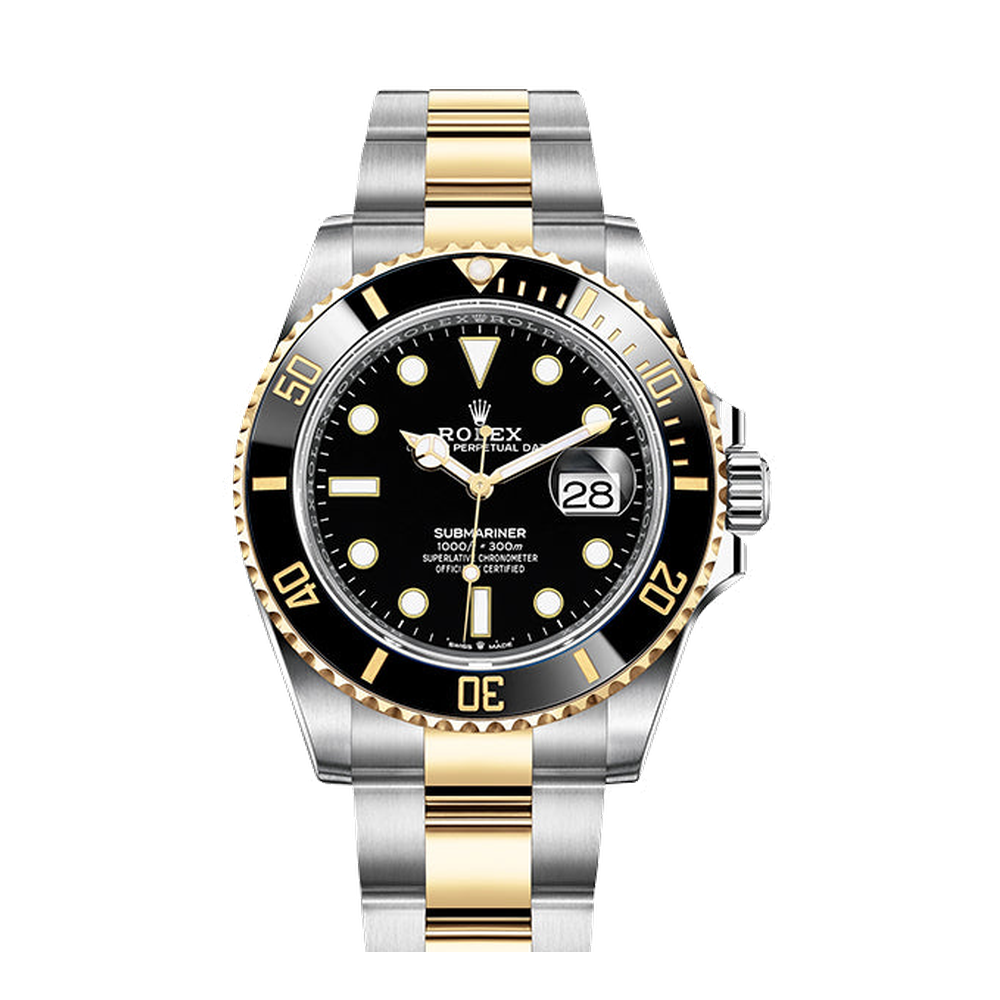 Rolex Submariner Date 41 Stainless Steel / Yellow Gold / Black