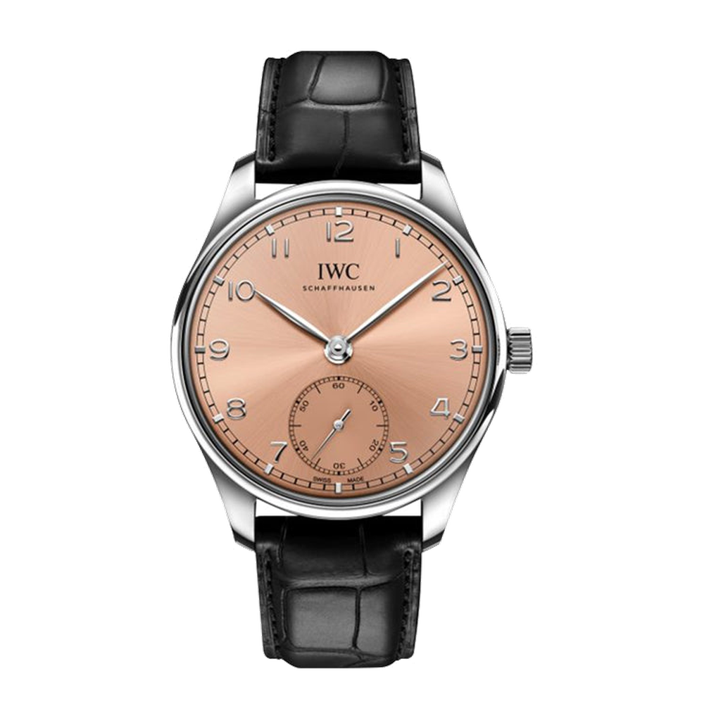 IWC Portugieser Automatic 40 Stainless Steel / Salmon