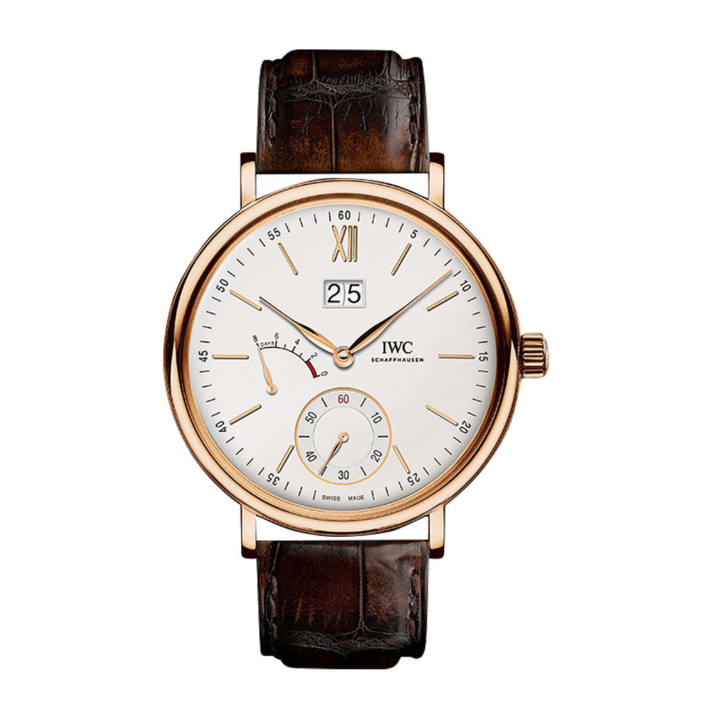 IWC Portofino Hand-Wound Big Date Red Gold