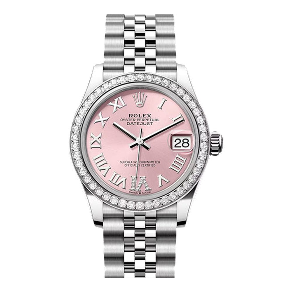 Rolex Datejust 31 Stainless Steel Diamond / Jubilee / Pink - Roman