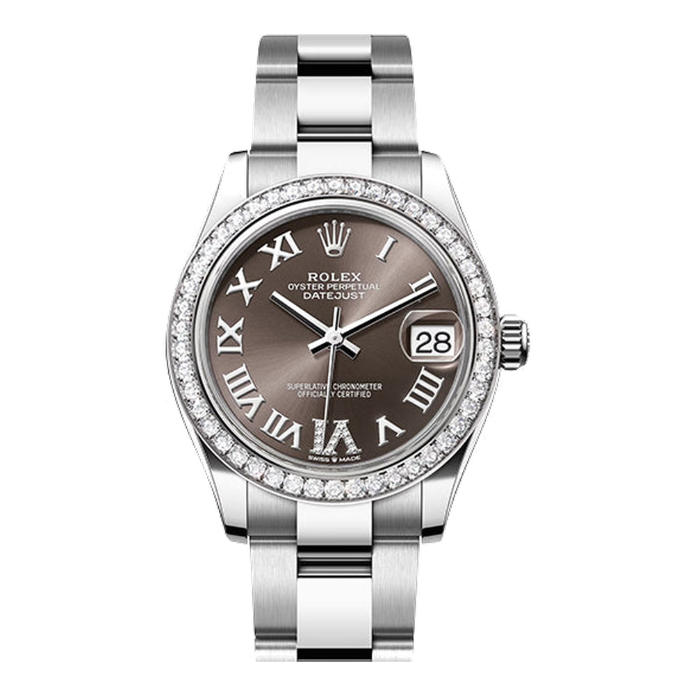 Rolex Datejust 31 Stainless Steel Diamond / Oyster / Bronze - Roman