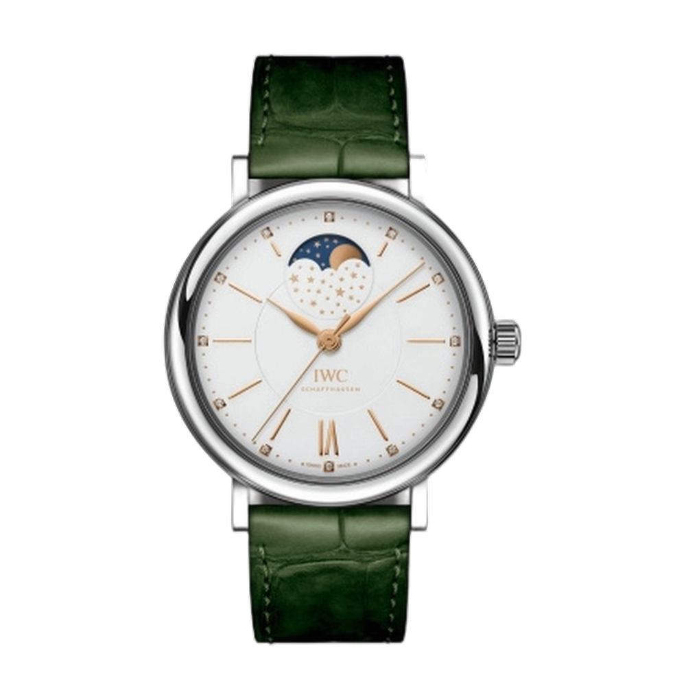 IWC Portofino Automatic Moon Phase 37 Stainless Steel / Silver