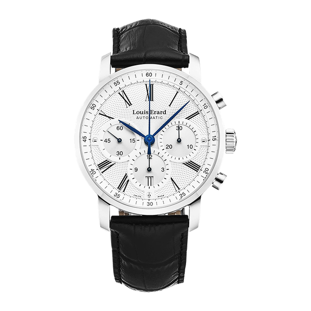 Louis Erard Chronograph Automatic Silver Dial