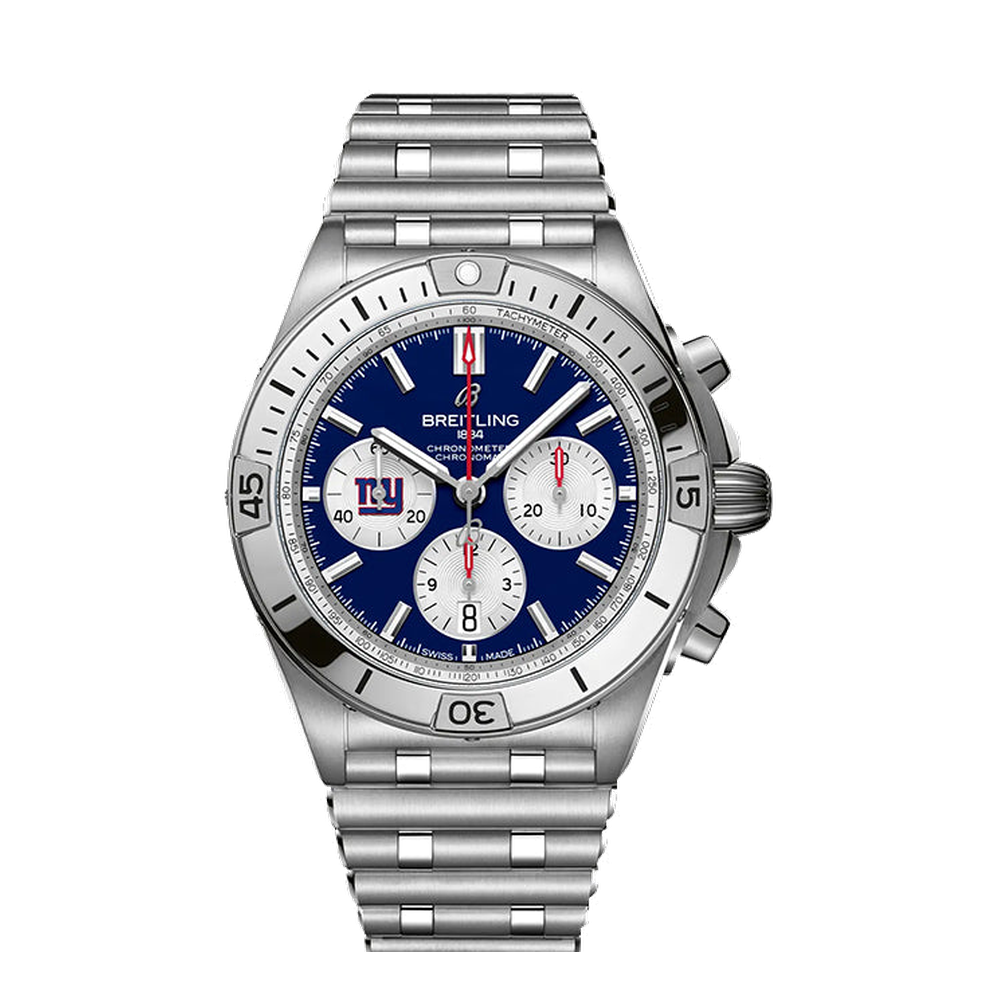 Breitling B01 42 NFL New York Giants Edition