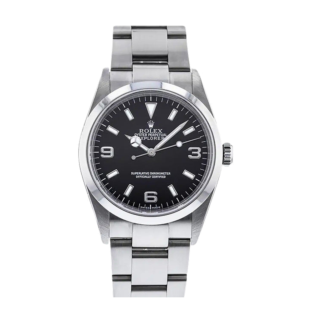 Rolex Explorer Black Dial Straps