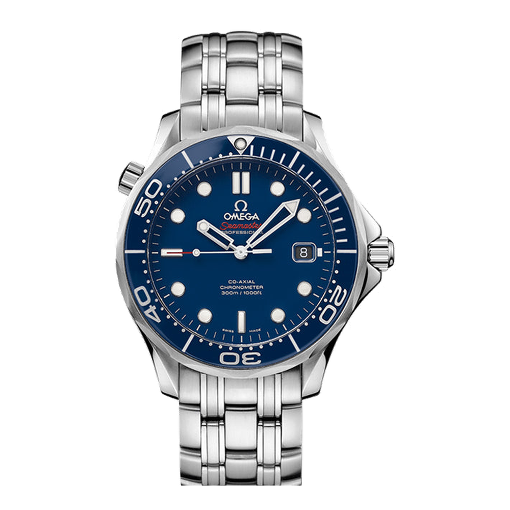 Omega Diver 300M Co-Axial 41 Stainless Steel / Blue / Bracelet / Ceramic