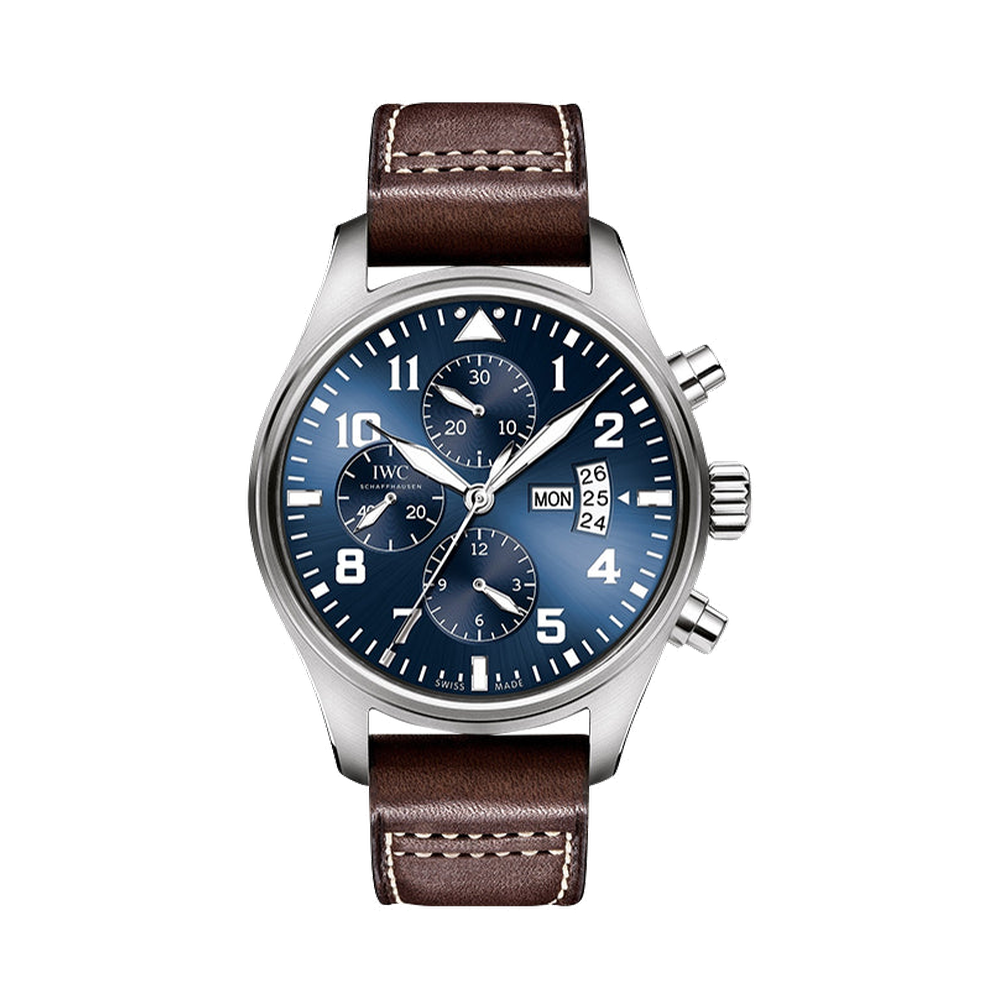 IWC Pilot's Watch Chronograph Stainless Steel / Le Petit Prince / Strap
