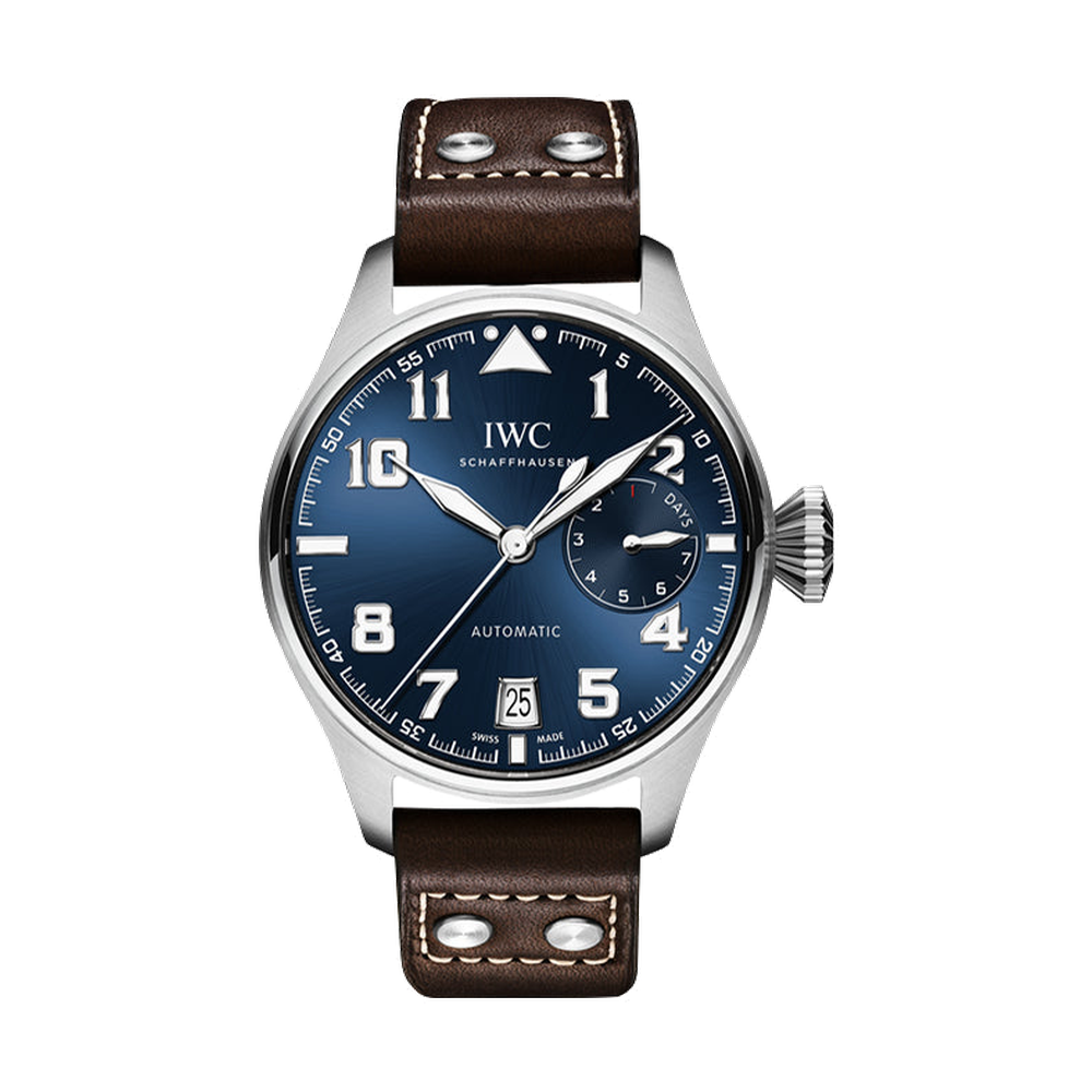 IWC Big Pilot Le Petit Prince / Stainless Steel Blue / Navy Dial Straps