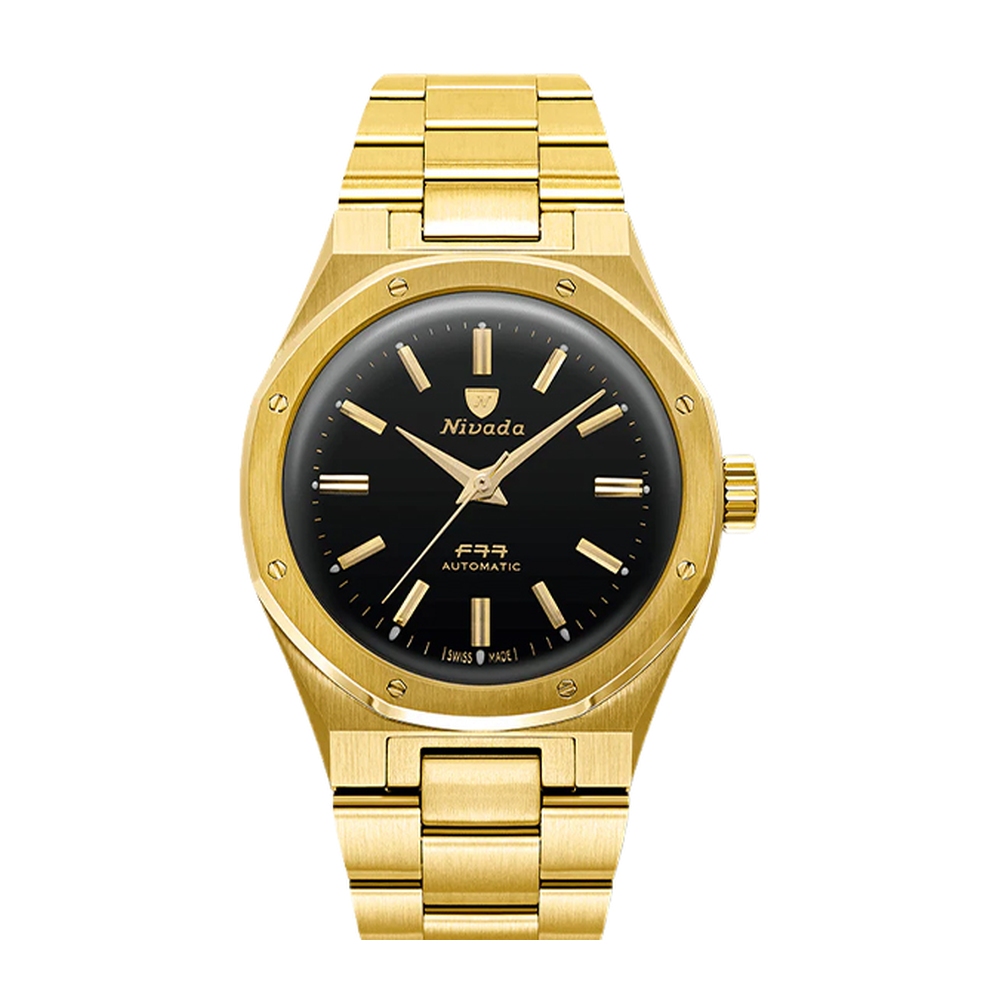 Nivada Grenchen F77 Gold Mk2 - 38Mm