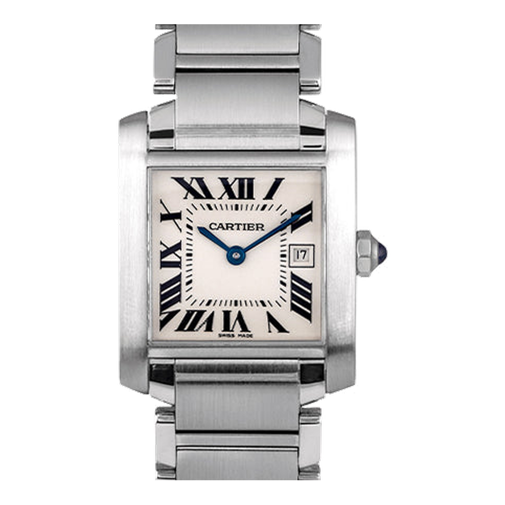 Cartier 2465 Date Stainless Steel Ladies' Quartz