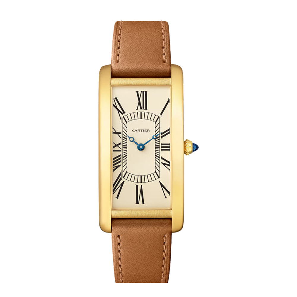 Cartier Tank Cintree Large White Dial Straps