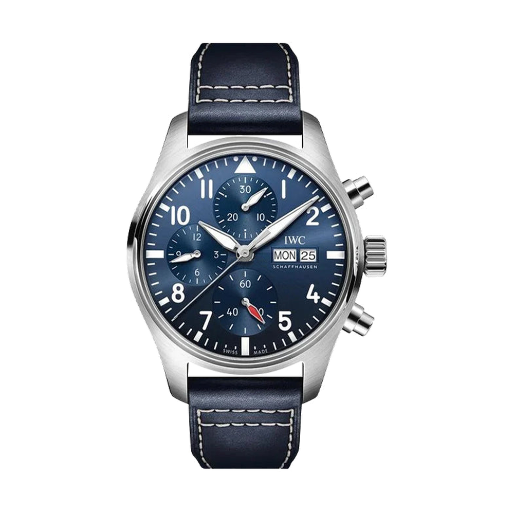 IWC Pilot's Watch Chronograph 41 Stainless Steel / Blue